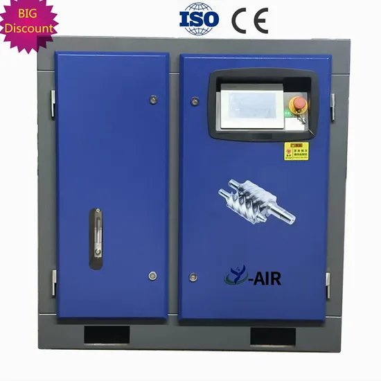  (25 Years Factory) 7.5kw/10HP 11kw/15HP 15kw/20HP 22kw 30HP 37kw 50HP 55 Kw 75 HP Industrial Electric Rotary Screw Type Air Compressor Machine
